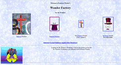 Desktop Screenshot of professorwonder.com